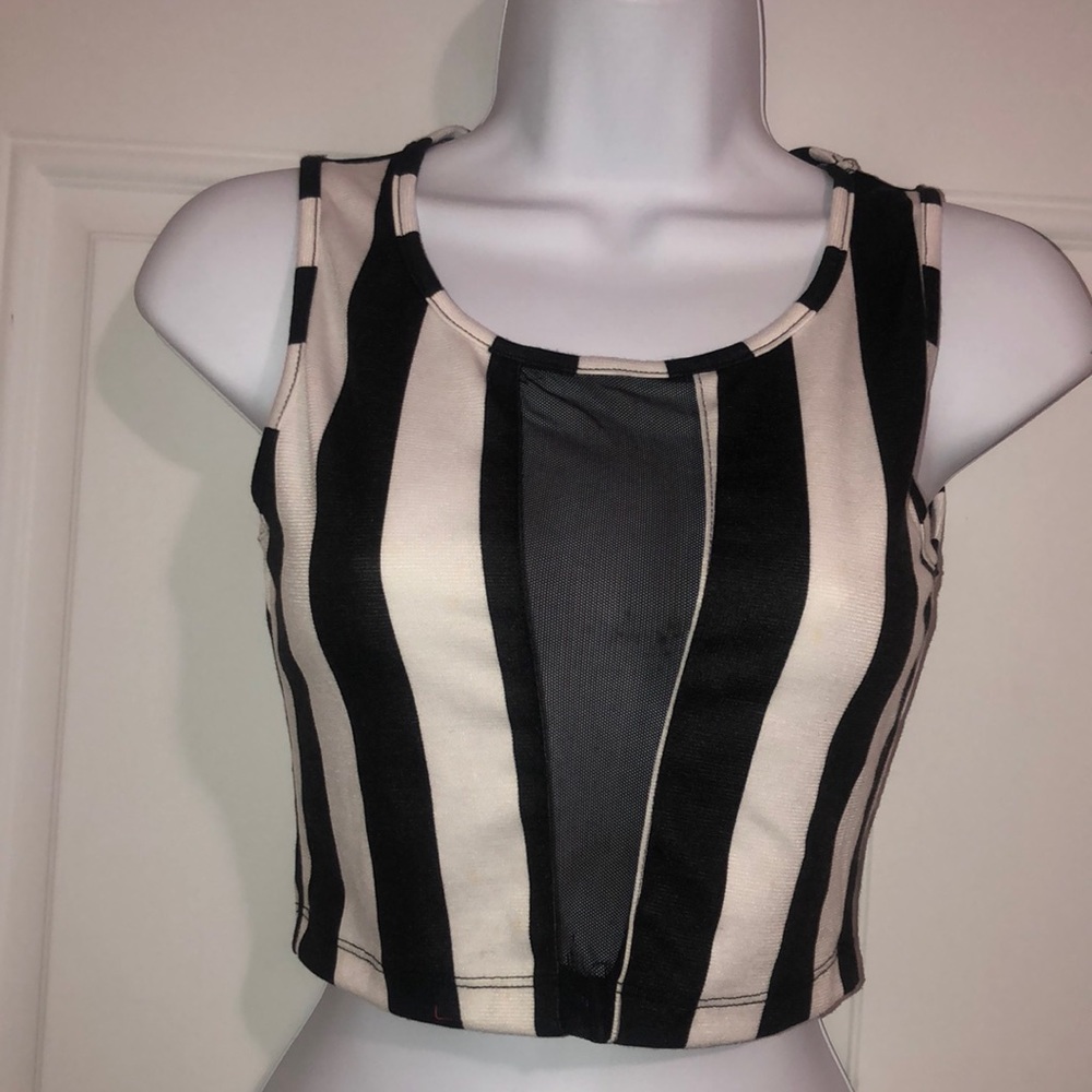 Stripe crop stop size (s)🔥